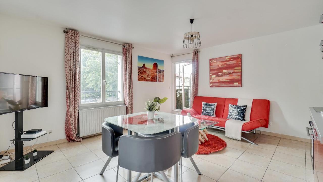 Chic Apart With Parking Near Paris Apartman Aubervilliers Kültér fotó