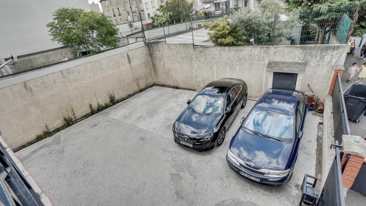 Chic Apart With Parking Near Paris Apartman Aubervilliers Kültér fotó