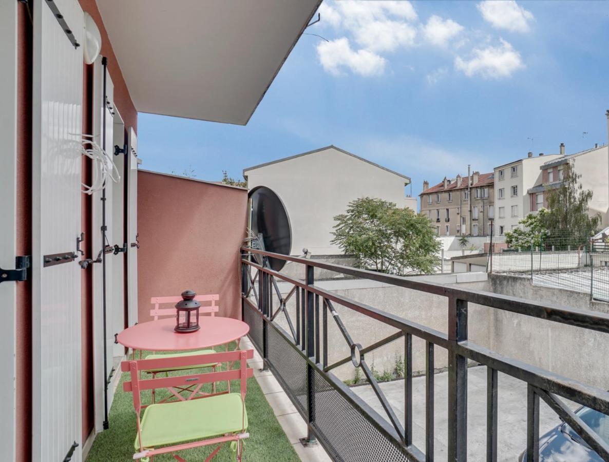 Chic Apart With Parking Near Paris Apartman Aubervilliers Kültér fotó